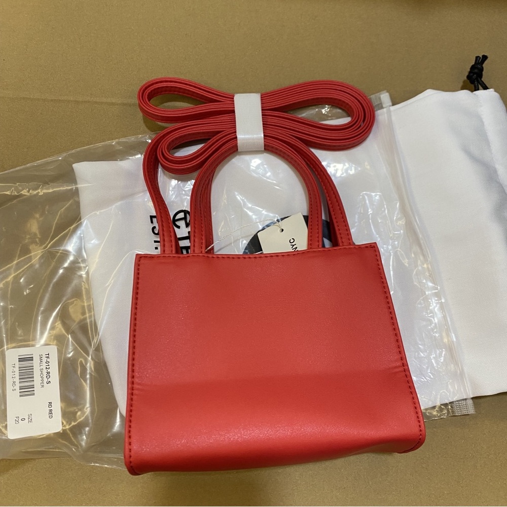 Telfar Red Shopping Bag - image 3